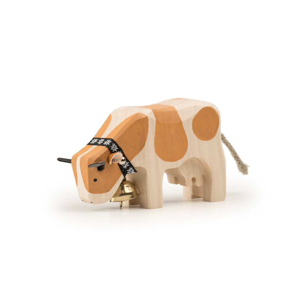 Kuh 1 fressend Simmentaler