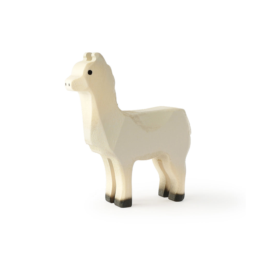Lama klein weiss