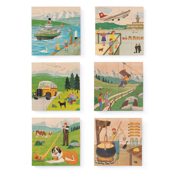 Klötzli-Puzzle Swiss