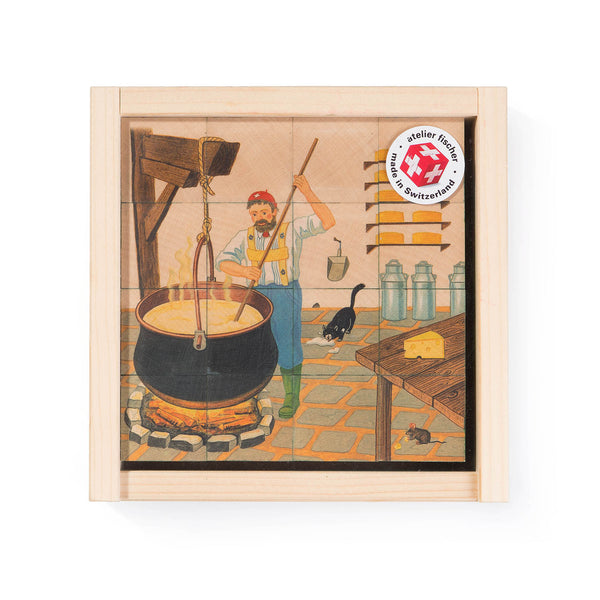Klötzli-Puzzle Swiss