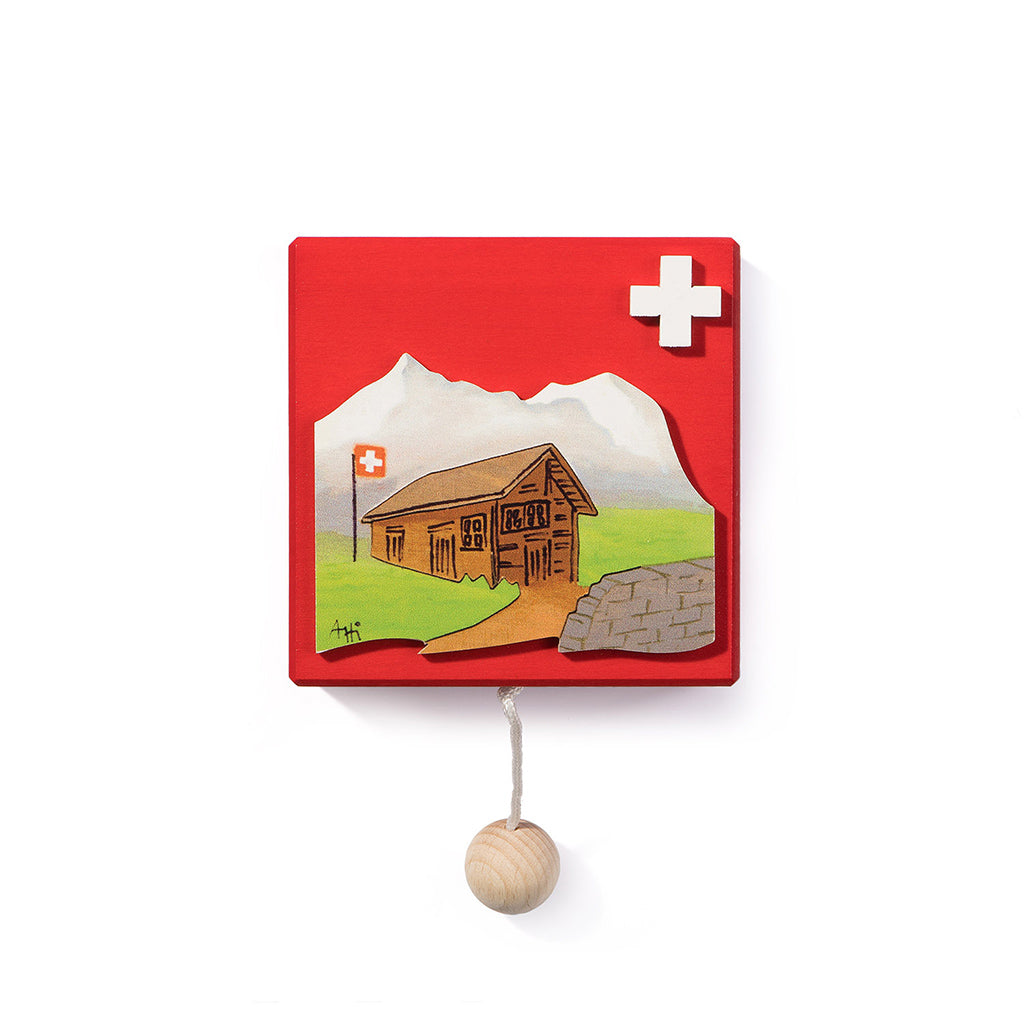 Musikdose Alphütte Frühlingslied