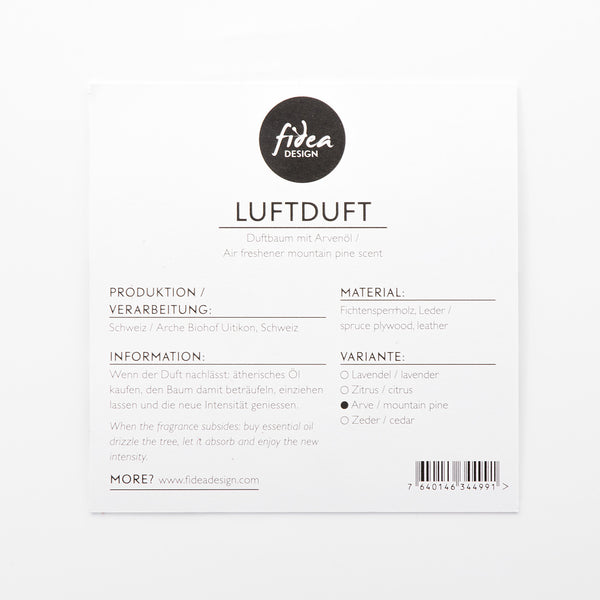 Duftbaum Luftduft Arve