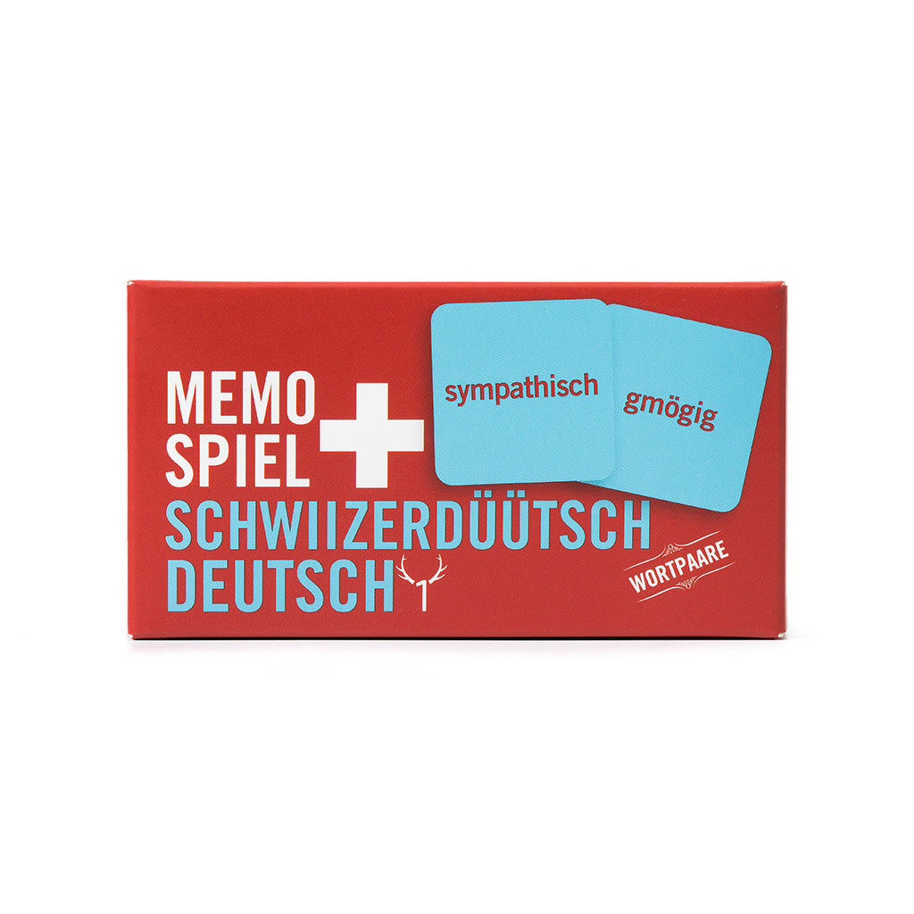 Schwiizerdüütsch Wortpaare Memospiel