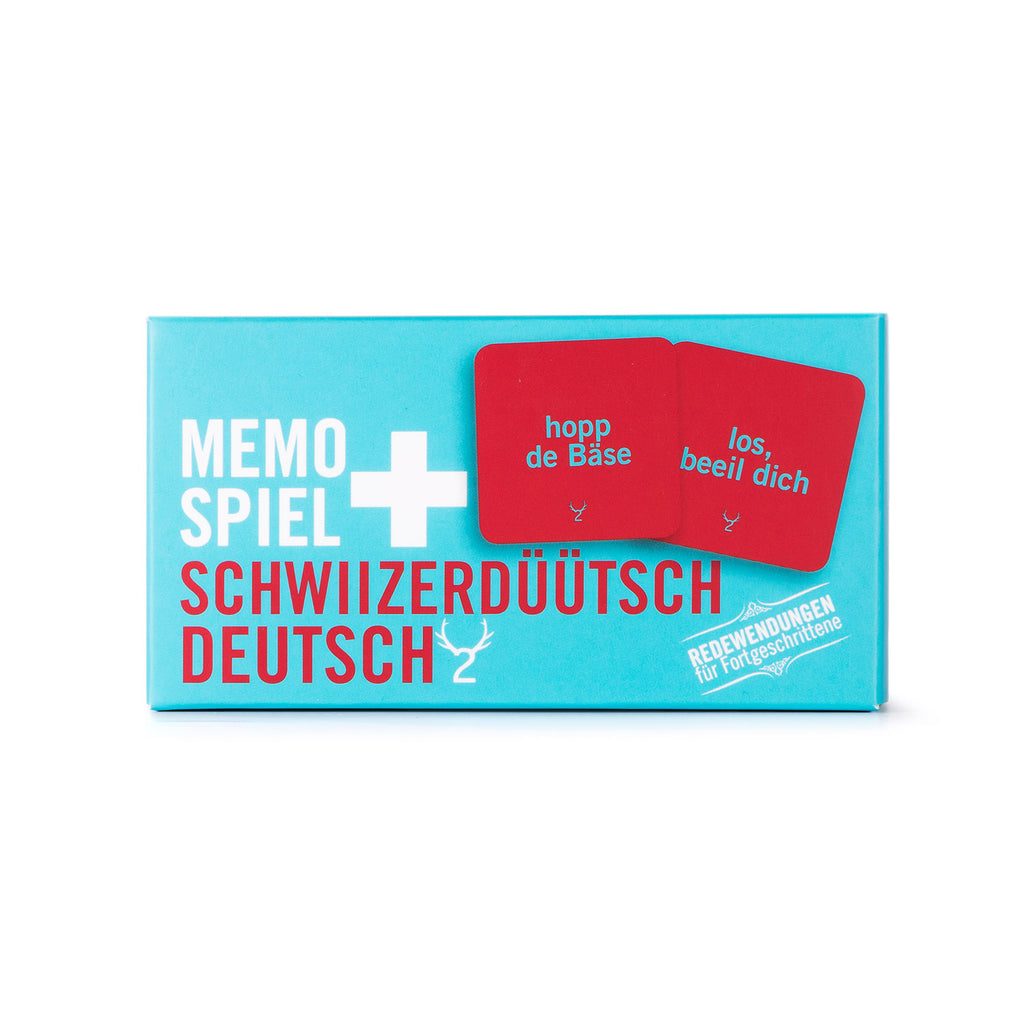 Schwiizerdüütsch Redewendungen Memospiel