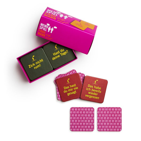 Frau sagt, Mann sagt Memospiel