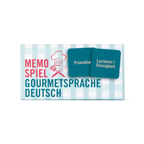Gourmetsprache Memospiel