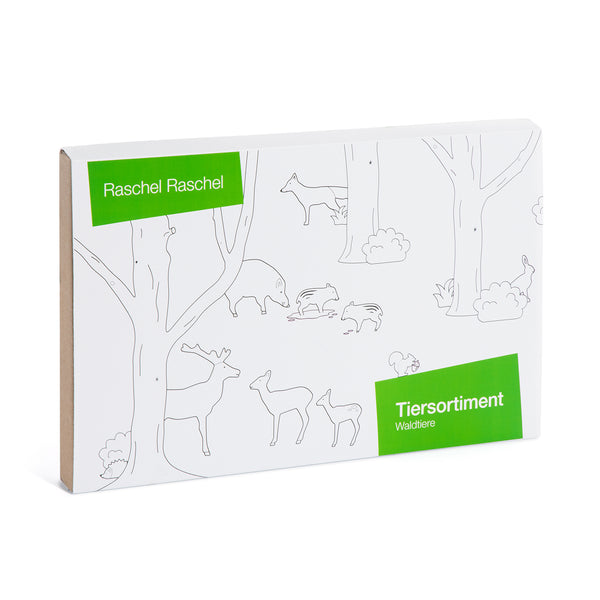 Waldtiere Set aus Holz
