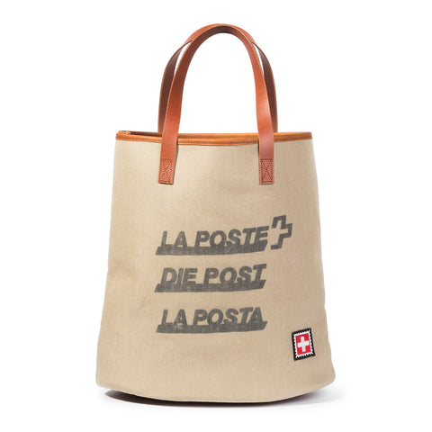 Shopper aus Original Schweizer Postsack-Stoff PL 19
