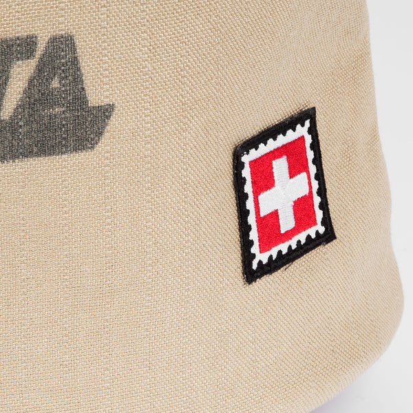 Shopper aus Original Schweizer Postsack-Stoff PL 19