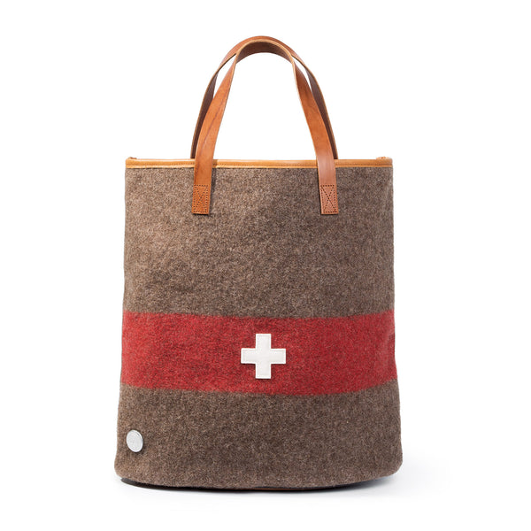 Shopper aus Original Schweizer Armeedecken WD 19