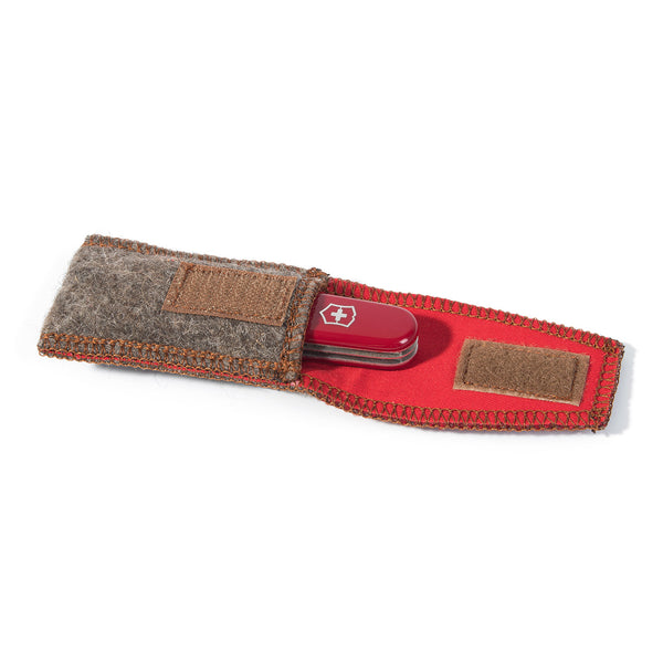 Messer-Etui aus Original Schweizer Armeedecken WD 230