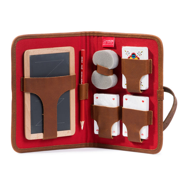 Jass-Etui aus Original Schweizer Armeedecken WD 71