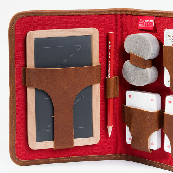 Jass-Etui aus Original Schweizer Armeedecken WD 71