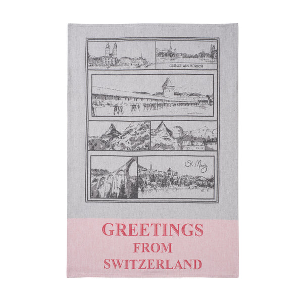 Greetings Küchentuch in verschiedenen Farben