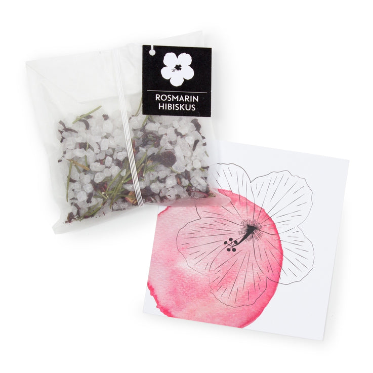 Blüten-Kräuterbad Rosmarin & Hibiskus