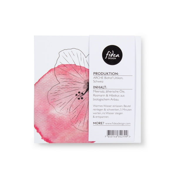 Blüten-Kräuterbad Rosmarin & Hibiskus
