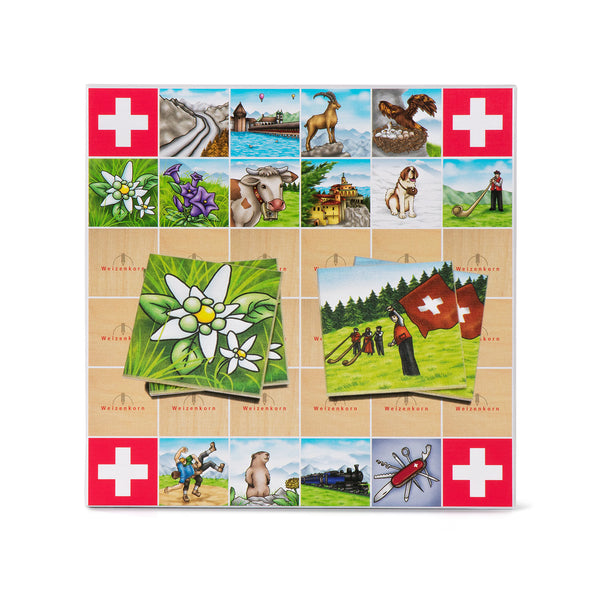 Die Schweiz Memospiel